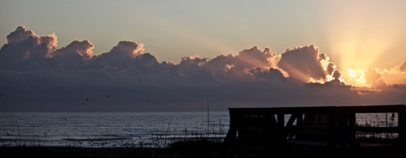 Sunrise on Cocoa Beach